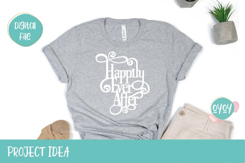 Happily Ever After SVG | Wedding Cake Topper SVG SVG OyoyStudioDigitals 