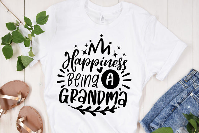Happiness Being A Grandma SVG SVG dapiyupi store 