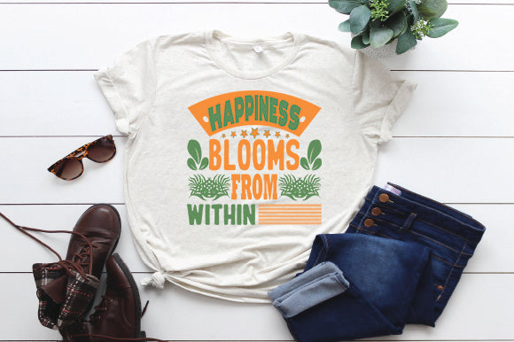 Happiness blooms from withn SVG thesvgfactory 