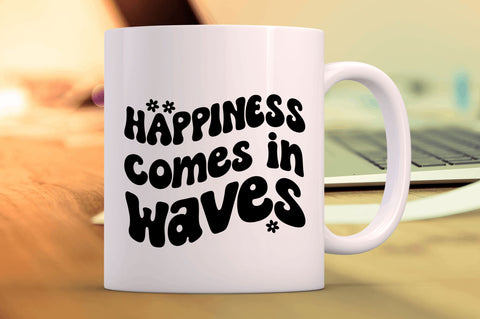 Happiness comes in waves SVG SVG Regulrcrative 