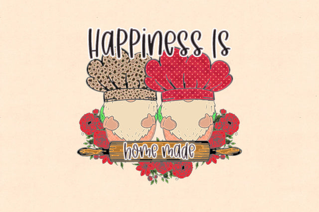 Happiness Gnomes Cooking Sublimation Sublimation Jagonath Roy 