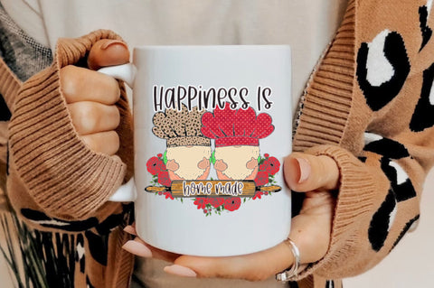 Happiness Gnomes Cooking Sublimation Sublimation Jagonath Roy 