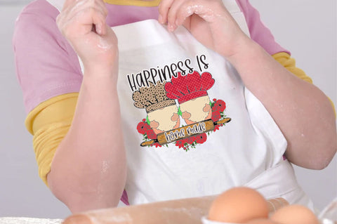 Happiness Gnomes Cooking Sublimation Sublimation Jagonath Roy 