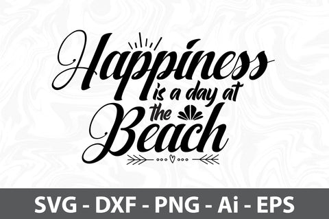 Happiness is a Day at the Beach svg SVG orpitasn 