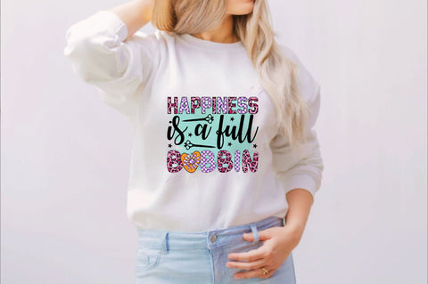 Happiness is a full bobbin Sublimation SVGArt 