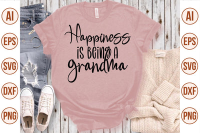 happiness is being a grandma svg SVG nirmal108roy 
