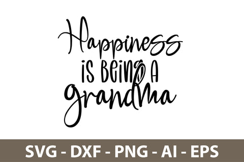 happiness is being a grandma svg SVG nirmal108roy 