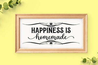 Happiness is home made SVG SVG DESIGNISTIC 