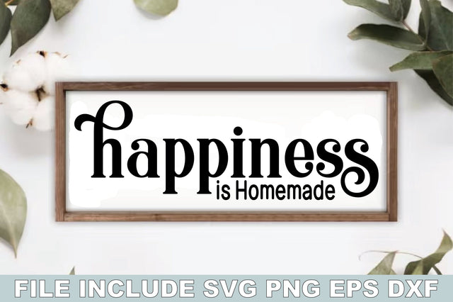 Happiness is Homemade SVG Ariyan 