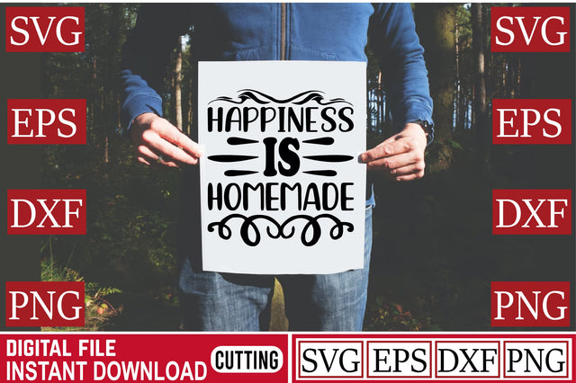 happiness is homemade SVG Craftlabsvg24 