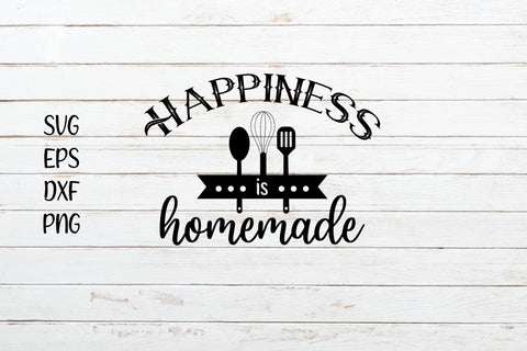 Happiness is homemade svg cut file SVG SmmrDesign 