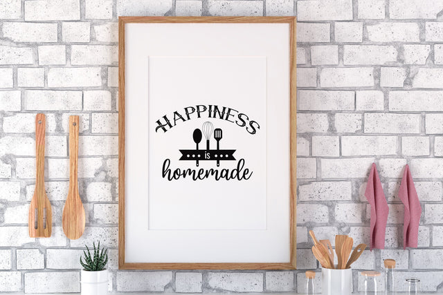 Happiness is homemade svg cut file SVG SmmrDesign 