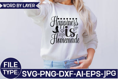 Happiness is Homemade SVG Cut File SVG Studio Innate 