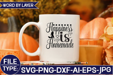 Happiness is Homemade SVG Cut File SVG Studio Innate 