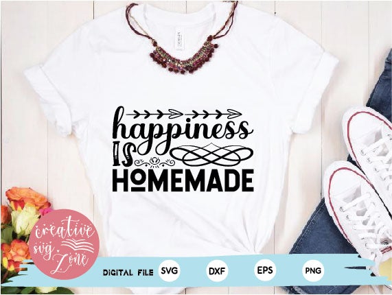 happiness is homemade SVG md faruk hossain 