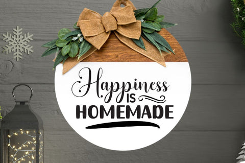 Happiness is homemade SVG SVG DESIGNISTIC 
