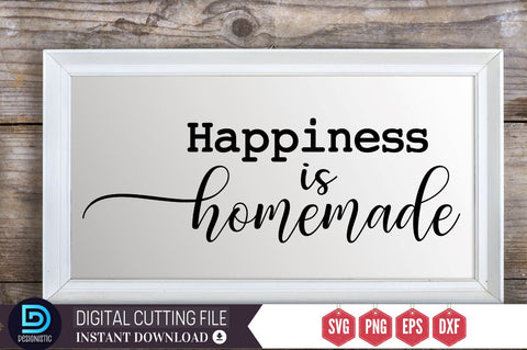 Happiness is homemade SVG SVG DESIGNISTIC 