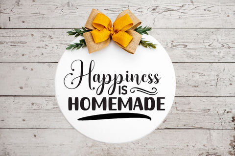 Happiness is homemade SVG SVG DESIGNISTIC 