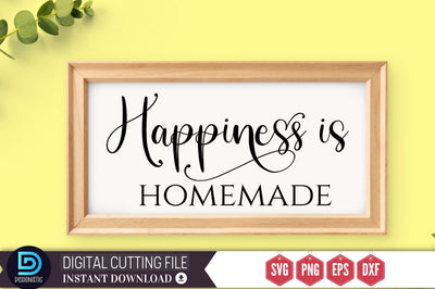Happiness is homemade SVG SVG DESIGNISTIC 