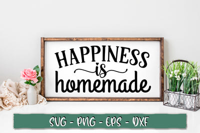 Happiness is homemade SVG SVG Shetara Begum 