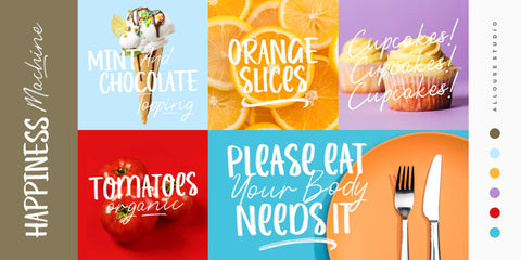 Happiness Machine Font Allouse.Studio 