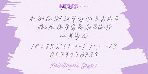 Happiness Machine Font Allouse.Studio 