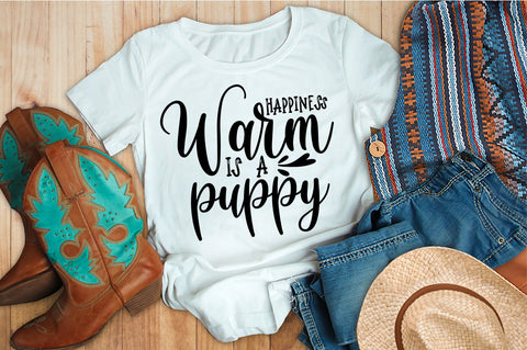 Happiness Warm is a Puppy svg SVG orpitasn 