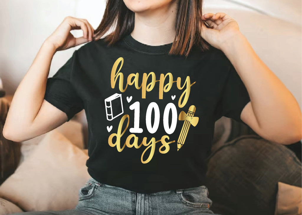 happy 100 days svg - So Fontsy