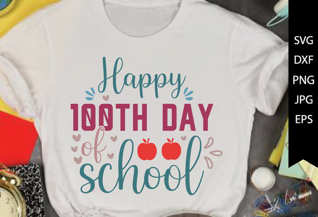happy 100th day of school SVG md faruk hossain 