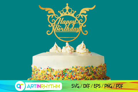 Happy 16th birthday cake topper svg SVG Artinrhythm shop 