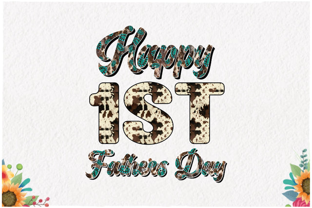 Happy 1st Fathers Day Sublimation Sublimation Jagonath Roy 