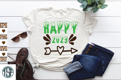 Happy 2023 SVG thesvgfactory 
