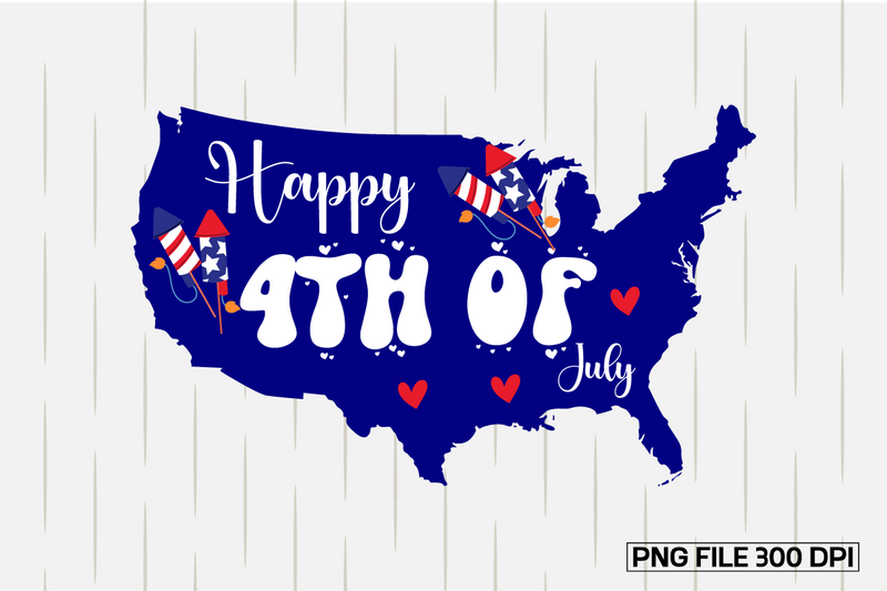Happy 4th Of July-01 SVG designmaster24 