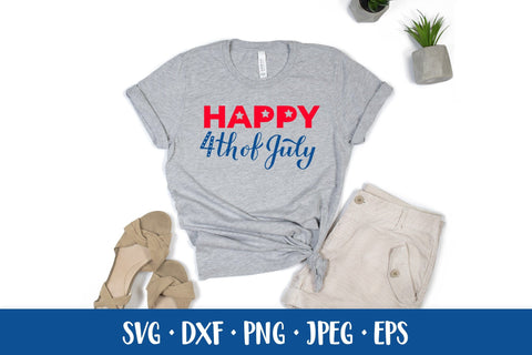 Happy 4th of July. Fourth of July design. Patriotic SVG SVG LaBelezoka 