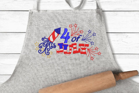 Happy 4th of July, Independence Day Embroidery/Applique DESIGNS Canada Embroidery 