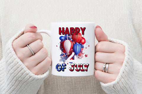 Happy 4th of July PNG Sublimation Design Sublimation CraftLabSVG 