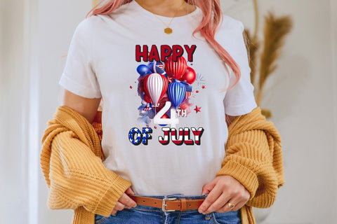 Happy 4th of July PNG Sublimation Design Sublimation CraftLabSVG 