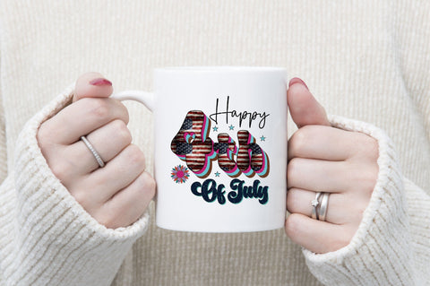 happy 4th of july Sublimation SVGArt 