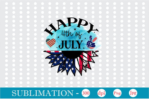 Happy 4th Of July Sublimation SVGs,Quotes and Sayings,Food & Drink,On Sale, Print & Cut Sublimation DesignPlante 503 
