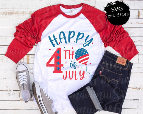 Happy 4th Of July Svg, 4th Of July Svg, Independence Day Svg, America Svg, Fourth Of July Svg, Patriotic Svg SVG MaiamiiiSVG 