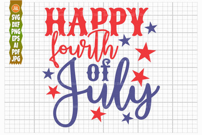 Happy 4th of July SVG, America Svg, Svg Cut File SVG TonisArtStudio 