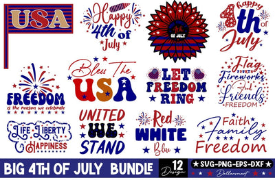 Happy 4th of July SVG Angelina750 