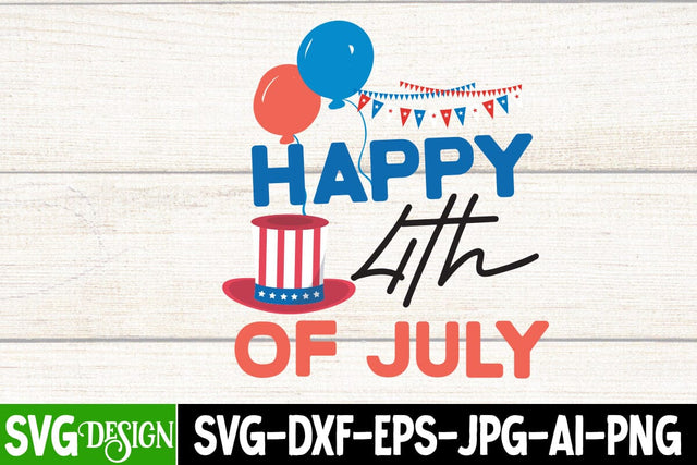 Happy 4th of July SVG Cut File, Happy 4th of July Sublimation Design, All American Boy SVG Cut File, All American Boy Sublimation Design, 4th Of July SVG Design, American SVG Cut File, 'Merica SVG Cut File SVG BlackCatsMedia 