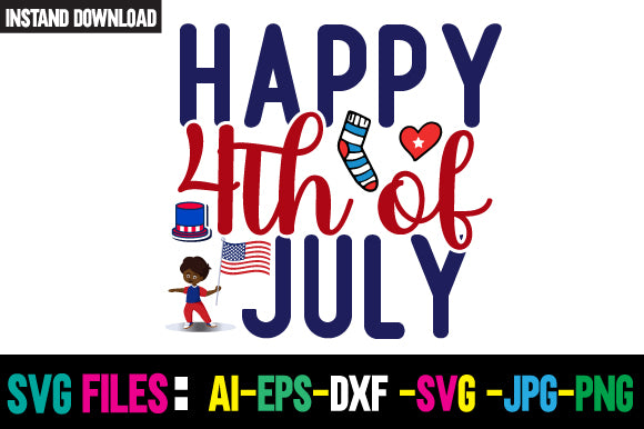 Happy 4th of July SVG Cut File SVG Newmockups 