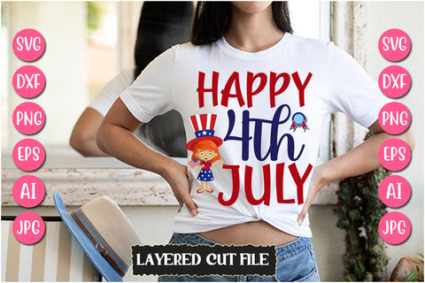 Happy 4th of July SVG Cut File SVG Newmockups 
