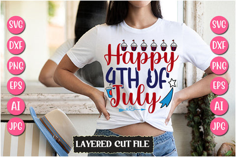Happy 4th of July SVG Cut File SVG Newmockups 