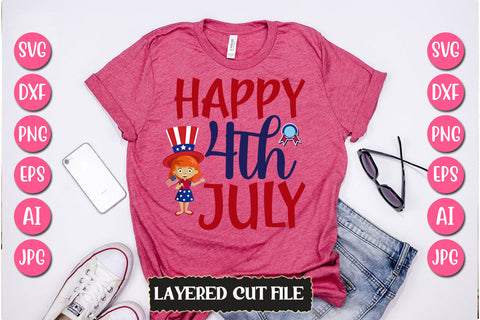 Happy 4th of July SVG Cut File SVG Newmockups 