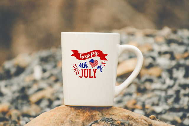Happy 4th of july svg cut file SVG SmmrDesign 