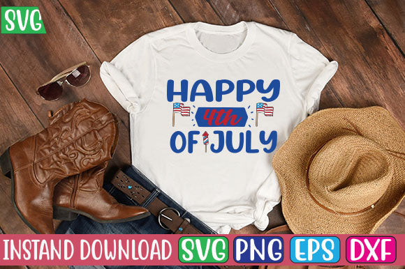 Happy 4th of July SVG Cut File SVG Studio Innate 