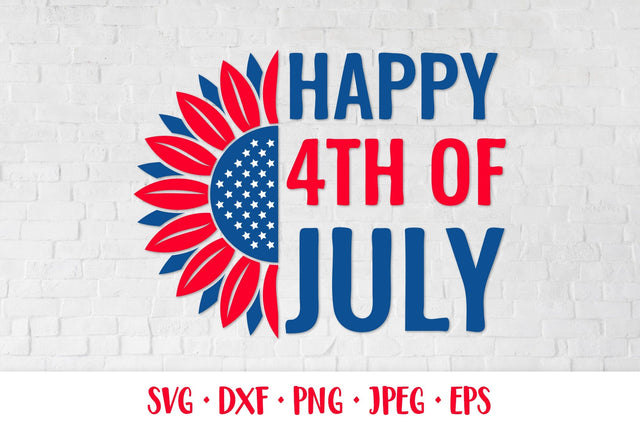 Happy 4th of July SVG. Fourth of July quote. Patriotic design SVG LaBelezoka 